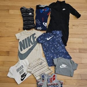 9 Nike Baby & Toddler Mix - Blue, Gray, Black, Cream